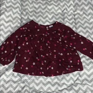 Baby girl shirts + 1 dress